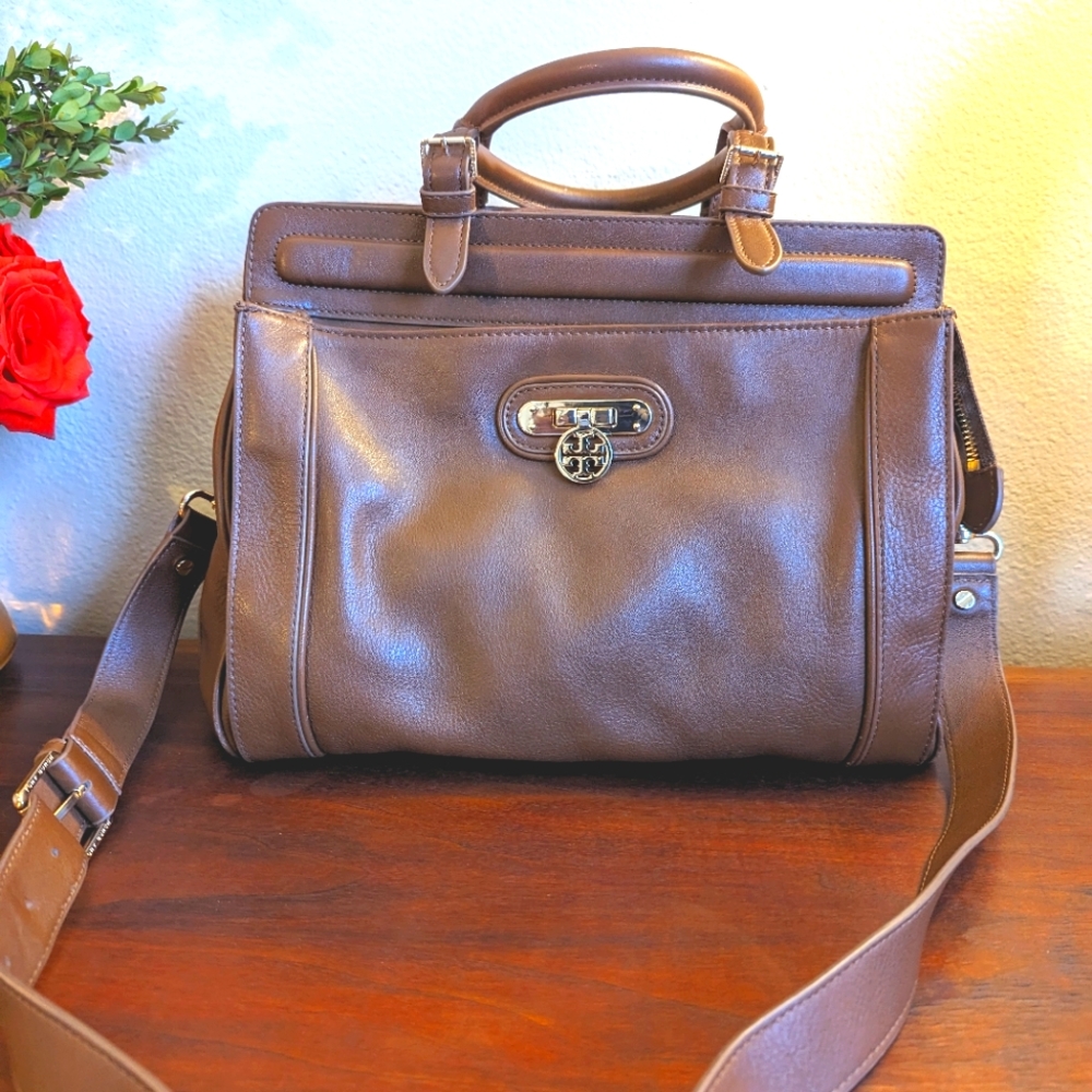 Tan Tory Burch Satchel